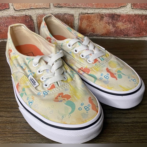 Little Mermaid Disney X Vans Sz 6 Womens - Picture 7 of 7